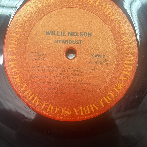 Vintage Willie Nelson Stardust Album & Cover - Picture 5 of 6